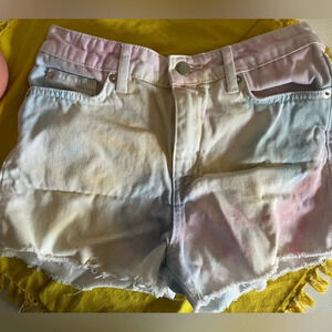 Gb fashion London Giles multi colored jeans shorts